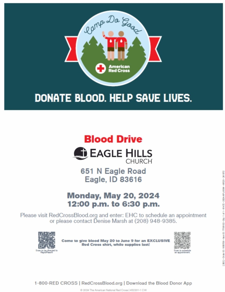 Red Cross Blood Drive at Eagle Hills Church